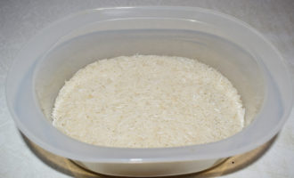 выкладываем рис