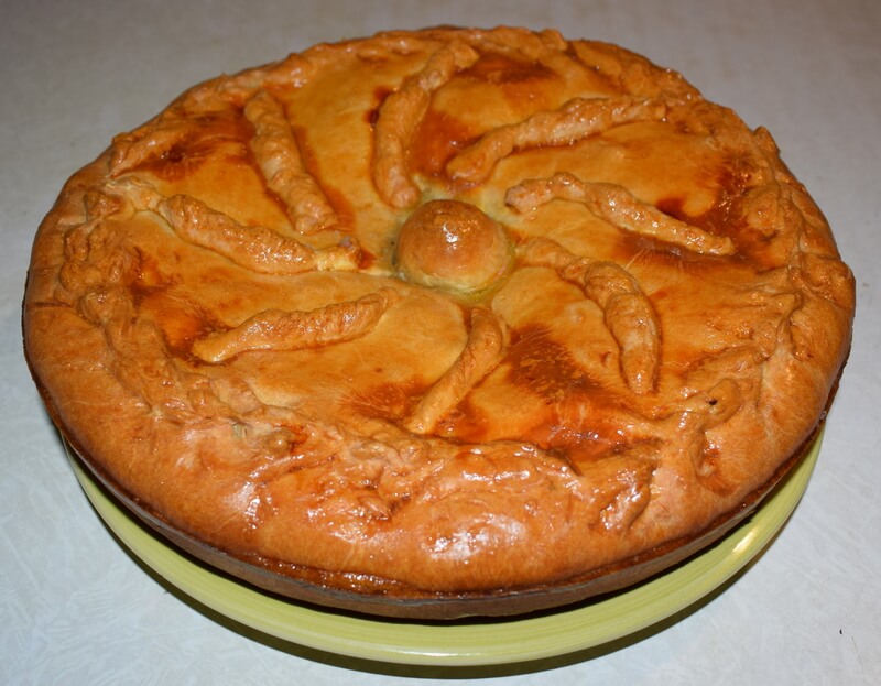 Бэлеш - пирог в картофелем и мясом