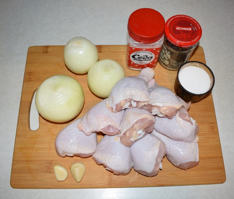 ингредиенты для курицы