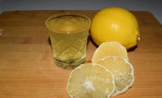 лимонная настойка