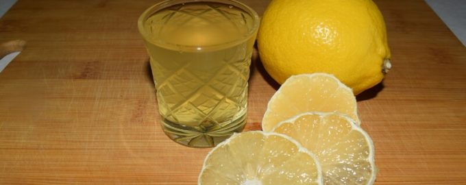 лимонная настойка
